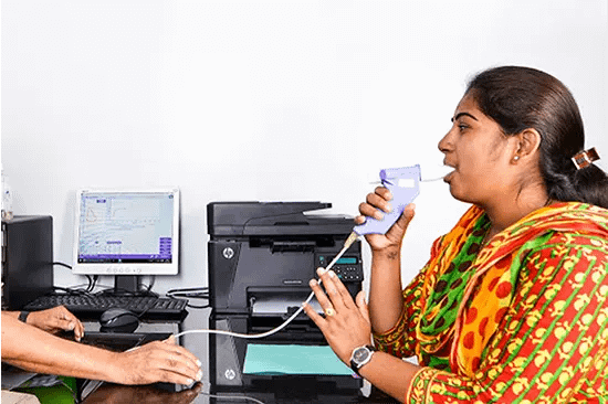 Pulmonary Function Test - Best Facility & Well Equipped Hospital In Lucknow - Sanjivini